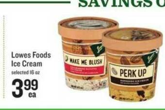Lowes Foods Lowes Foods Ice Cream offer