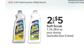 Publix Soft Scrub offer