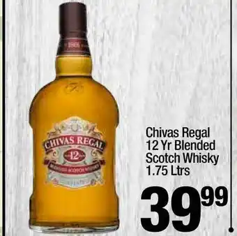 Super King Markets Chivas Regal 12 Yr Blended Scotch Whisky 1.75 Ltrs offer