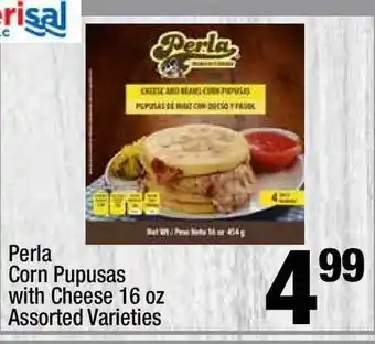 Super King Markets Perla Corn Pupusas With Cheese 16 Oz offer
