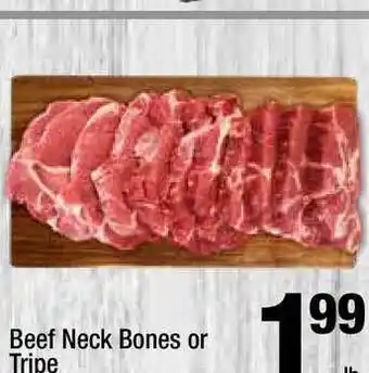 Super King Markets Beef Neck Bones Or Tripe offer