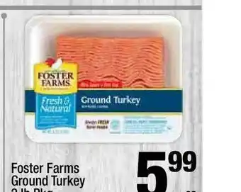 Super King Markets Foster Farms Ground Turkey offer