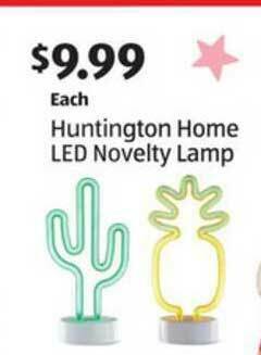 Aldi Huntington Home Led Novelty Lamp offer
