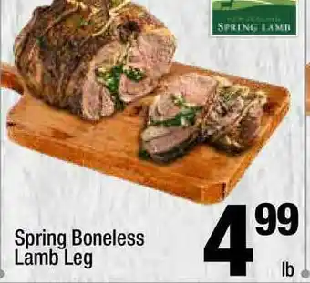 Super King Markets Spring Boneless Lamb Leg offer