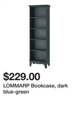 Ikea Lommarp bookcase, dark blue-green offer