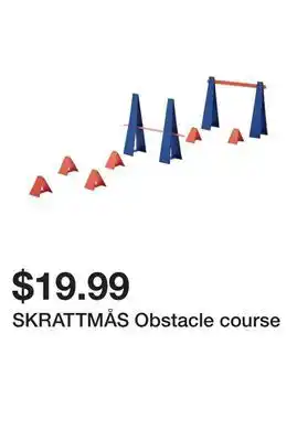 Ikea Skrattmås obstacle course offer