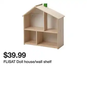 Ikea Flisat doll house/wall shelf offer