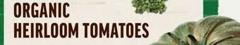 Central Market Organic Heirloom Tomatoes offer