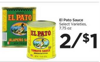 Foods Co El Pato Sauce offer