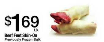 Jons International Beef Feet Skin-on offer