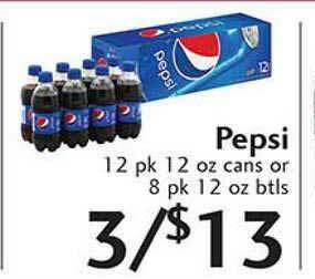 Sunset Foods Pepsi offer