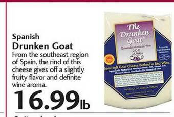 Sunset Foods Spanish Drunken Goat offer