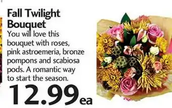 Sunset Foods Fall Twilight Bouquet offer