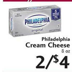 Sunset Foods Philadelphia Cream Cheese offer