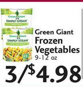 Sunset Foods Green Giant Frozen Vegetables offer
