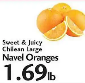 Sunset Foods Sweet & Juicy Chilean Large Navel Oranges offer