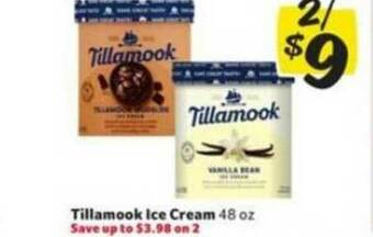 Winn Dixie Tillamook Ice Cream offer