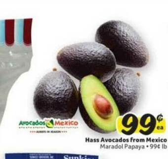 Winn Dixie Hass Avocados From Mexico offer