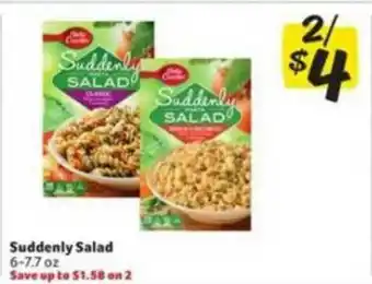 Winn Dixie Suddenly Salad offer