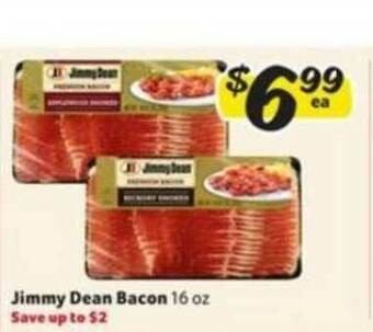 Winn Dixie Jimmy Dean Bacon offer