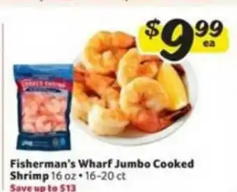 Winn Dixie Fisherman's Wharf Jumbo Cooked Shrimp offer