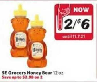 Winn Dixie Se Grocers Honey Bear offer