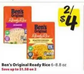 Winn Dixie Ben's Original Ready Rice offer