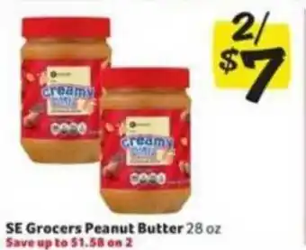 Winn Dixie Se Grocers Peanut Butter offer