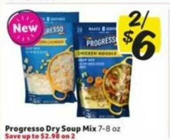 Winn Dixie Progresso Dry Soup Mix offer