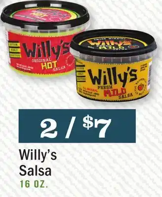 Heinen's Willy's salsa offer