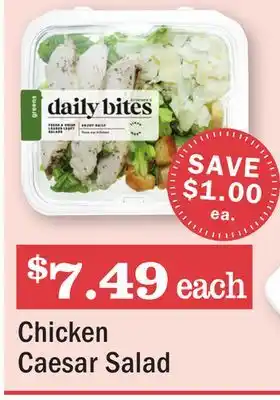 Heinen's Chicken caesar salad offer