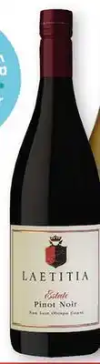 Heinen's Laetitia pinot noir offer