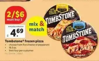 Lidl Tombstone Frozen Pizza offer