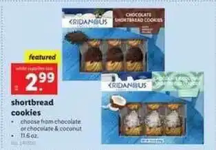 Lidl Shortbread Cookies offer