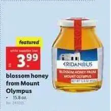 Lidl Blossom Honey From Mount Olympus offer
