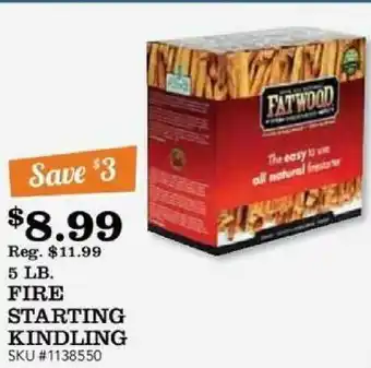 Fire Starting Kindling