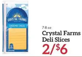 Martin's Crystal Farms Deli Slices 7-8 oz offer