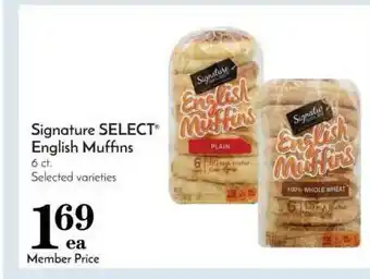Pavilions English Muffins offer