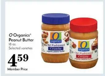 Pavilions O Organics Peanut Butter offer