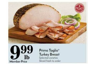 Pavilions Primo Taglio Turkey Breast offer
