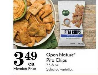 Pavilions Open Nature Pita Chips offer