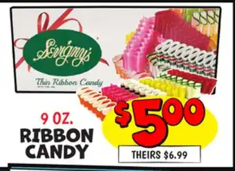 Ollie's Ribbon candy offer