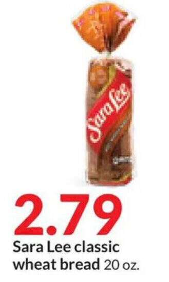 Hy-Vee Sara Lee classic wheat bread 20 oz. offer