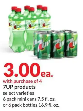 Hy-Vee 7UP products offer