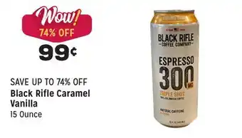 Grocery Outlet Caramel vanilla offer