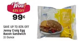 Grocery Outlet Egg bacon sandwich offer