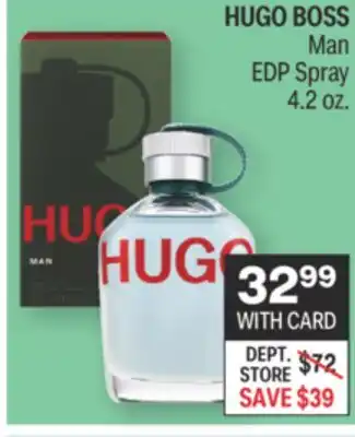 CVS Hugo boss man edp spray 4.2 oz offer