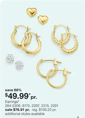 JC Penney Earrings◊ offer