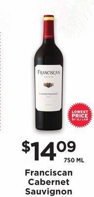 ShopRite Cabernet sauvignon offer