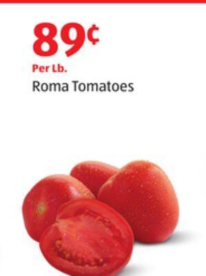 Aldi Roma tomatoes offer